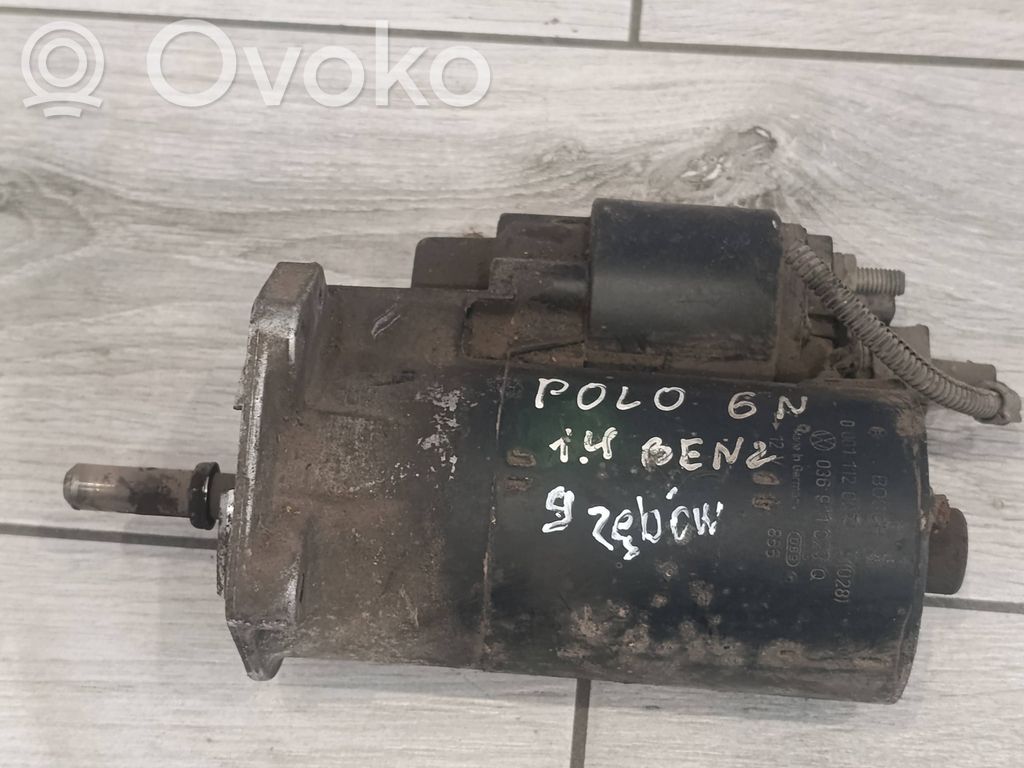 Volkswagen Polo III 6N 6N2 6NF Starteris 