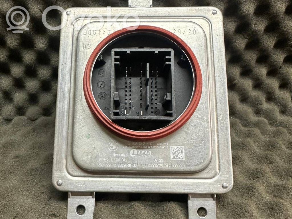 BMW 3 G20 G21 Módulo de control de balasto LED 