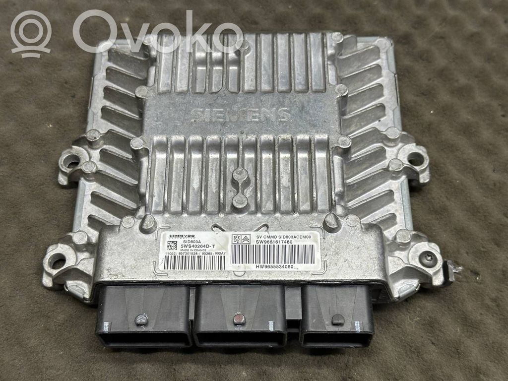 Peugeot 407 Engine control unit/module 