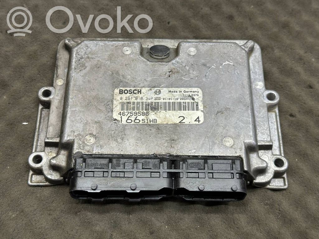 Engine control unit/module   46759586VV,46759586,0281010340