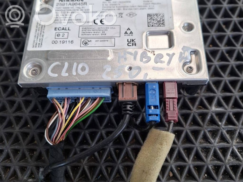 Renault Clio V Other control units/modules 