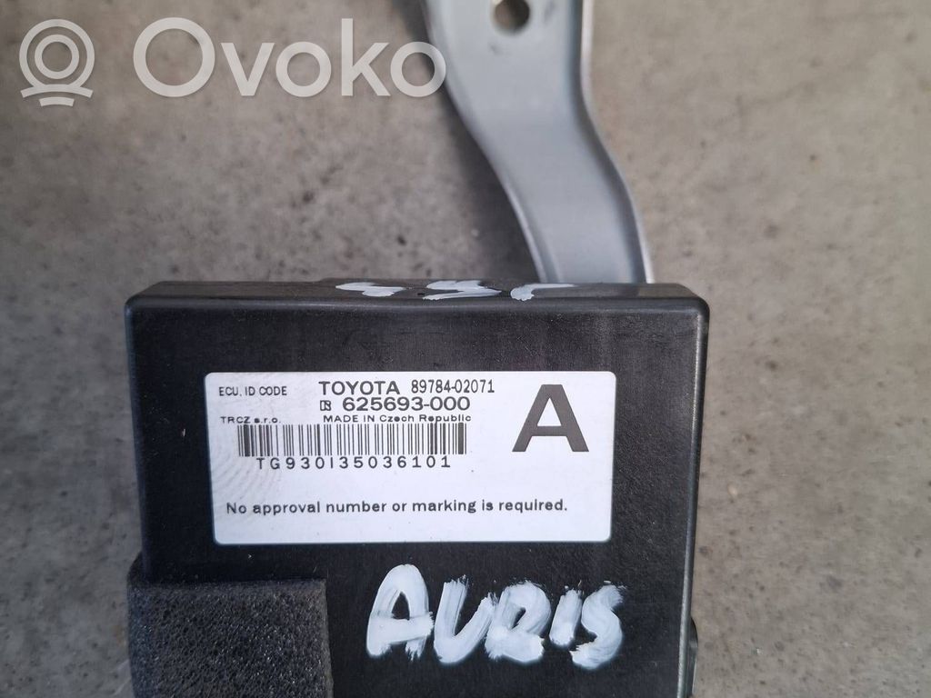 Toyota Auris E180 Other control units/modules 