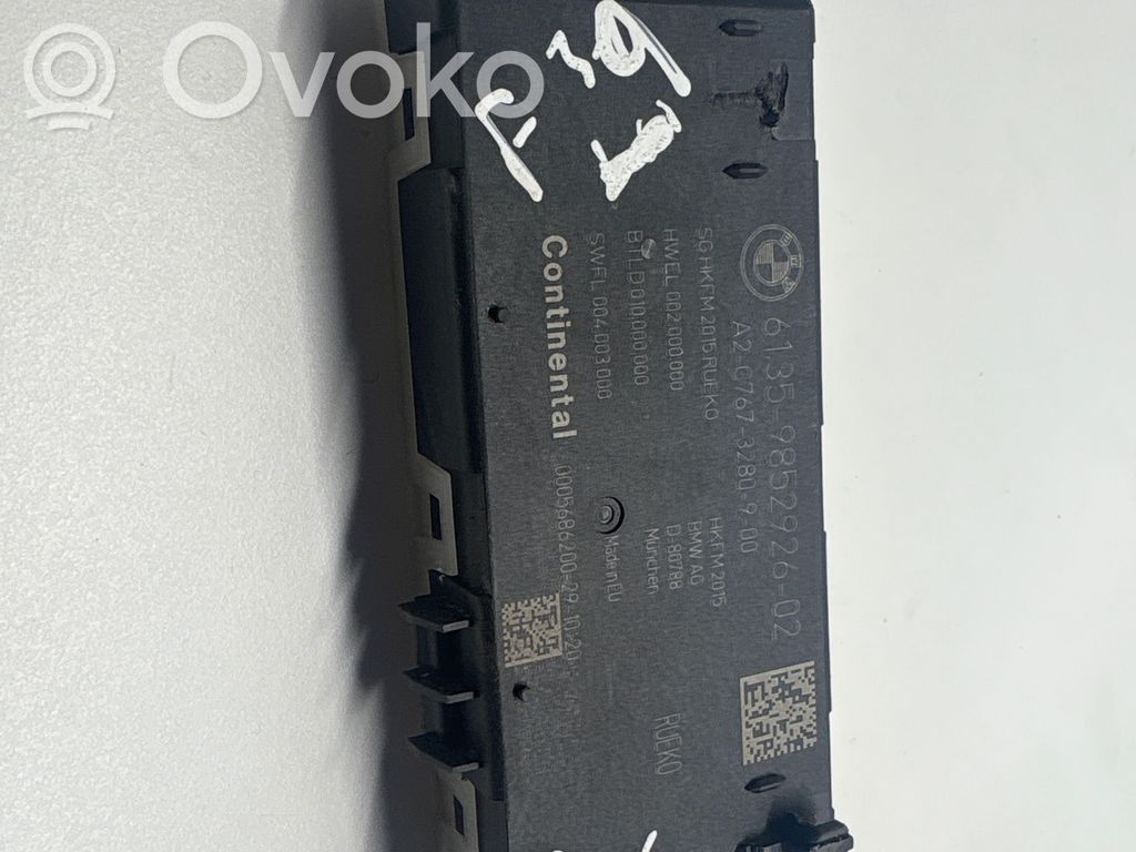 Tailgate/trunk control unit/module   9852926,002000000,A2C7673280900