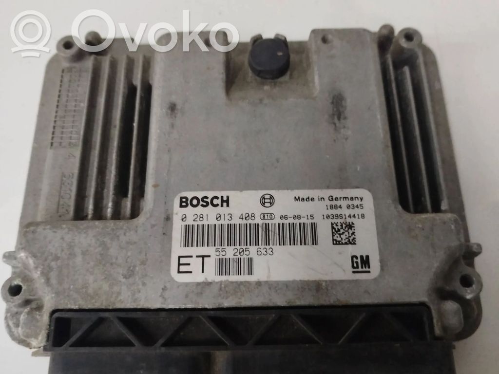 Opel Vectra C Engine control unit/module 