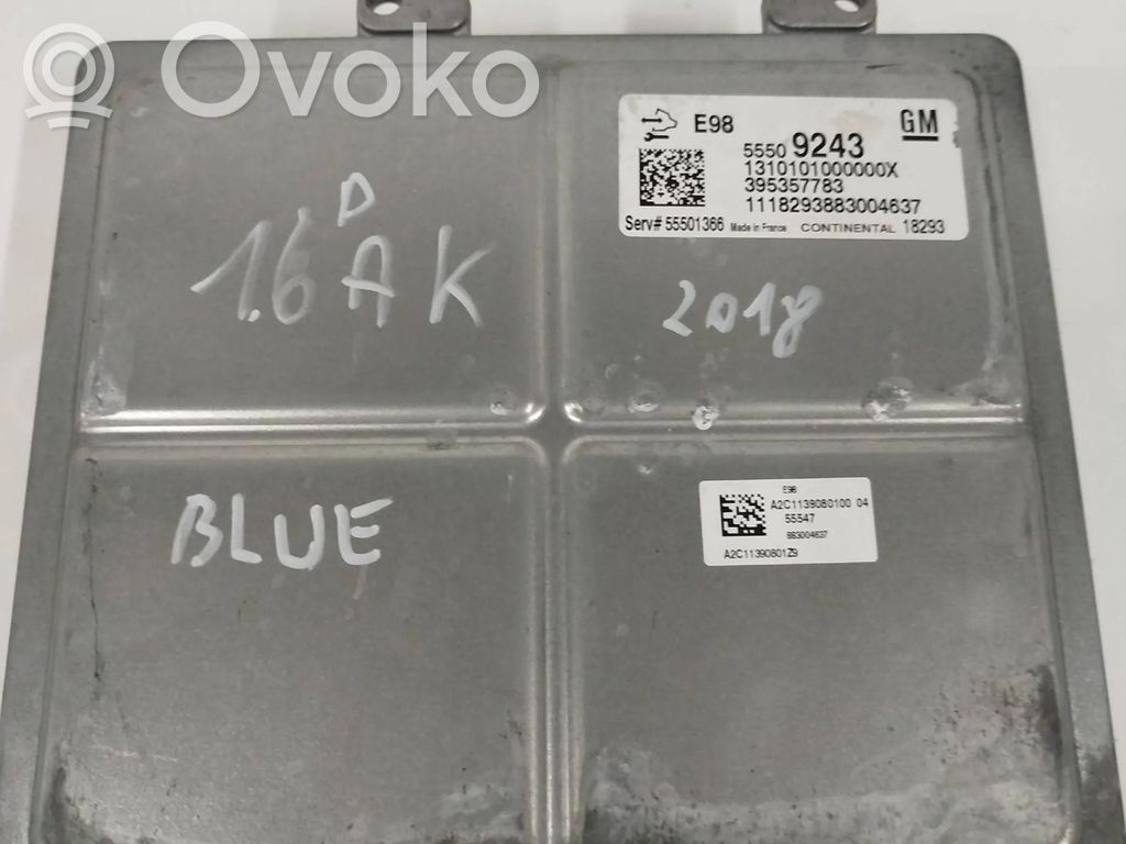 Engine control unit/module   55509243,395357783,1310101000000X