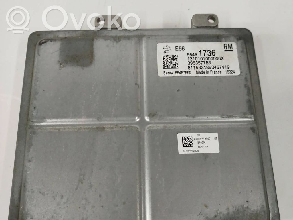 Opel Insignia A Engine control unit/module 
