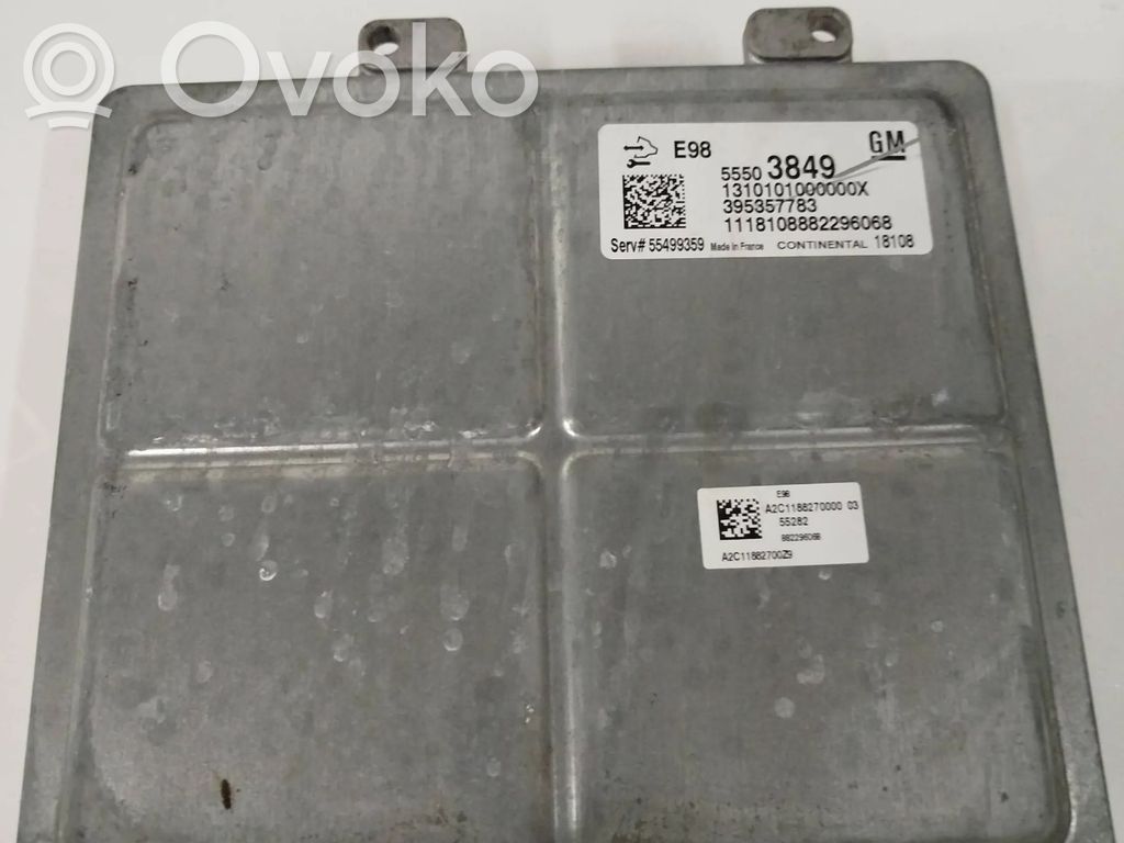 Opel Zafira C Engine control unit/module 