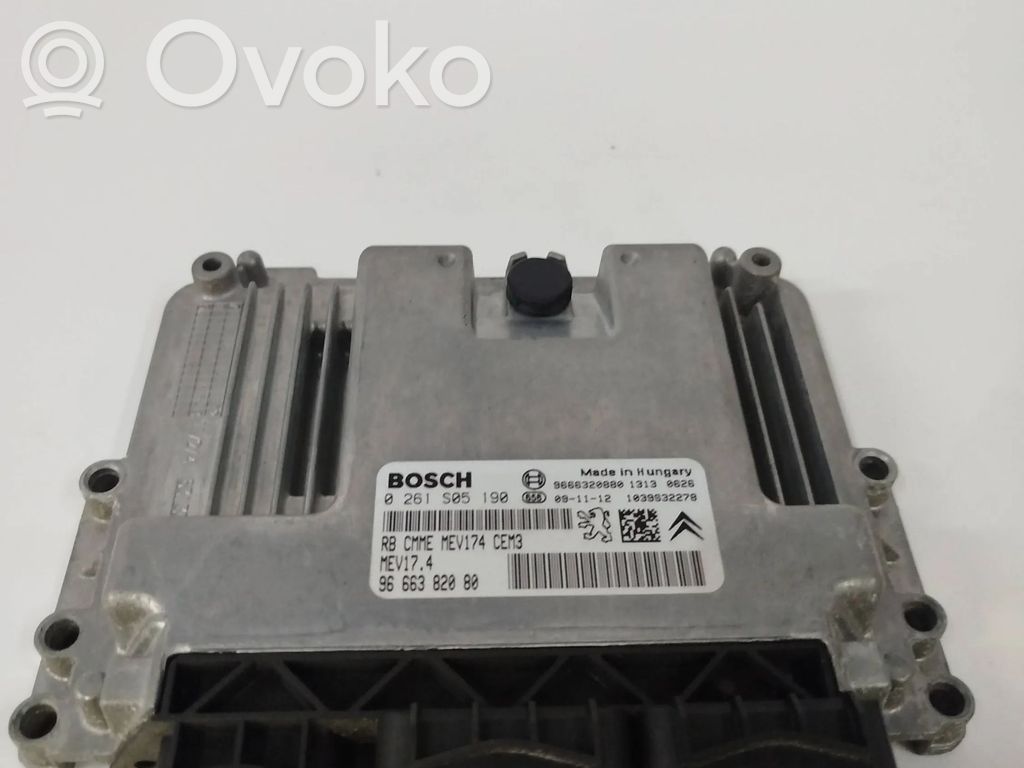 Citroen C3 Engine control unit/module 