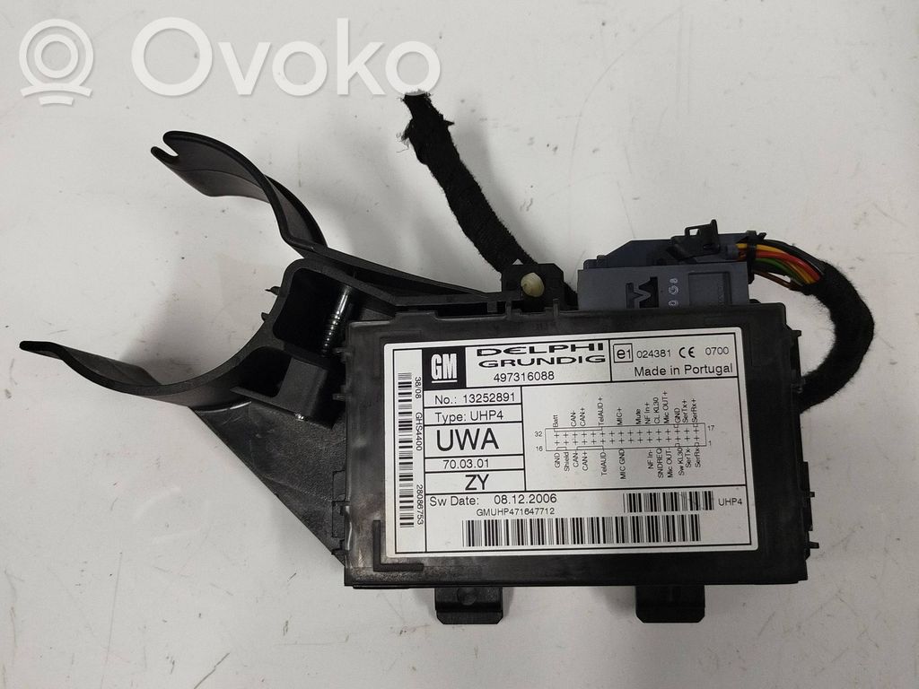 Bluetooth control unit module   13252891,497316088,08122006