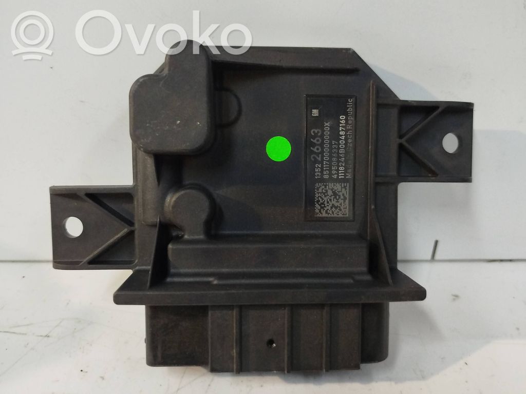 Opel Astra K Fuel injection pump control unit/module 