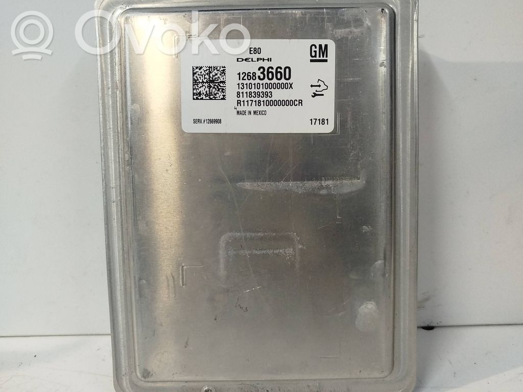 Opel Astra K Engine control unit/module 