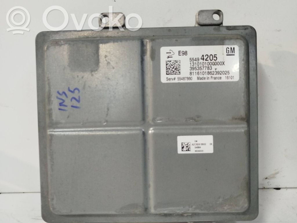 Engine control unit/module   55494205,395357783,55487860,13101010000
