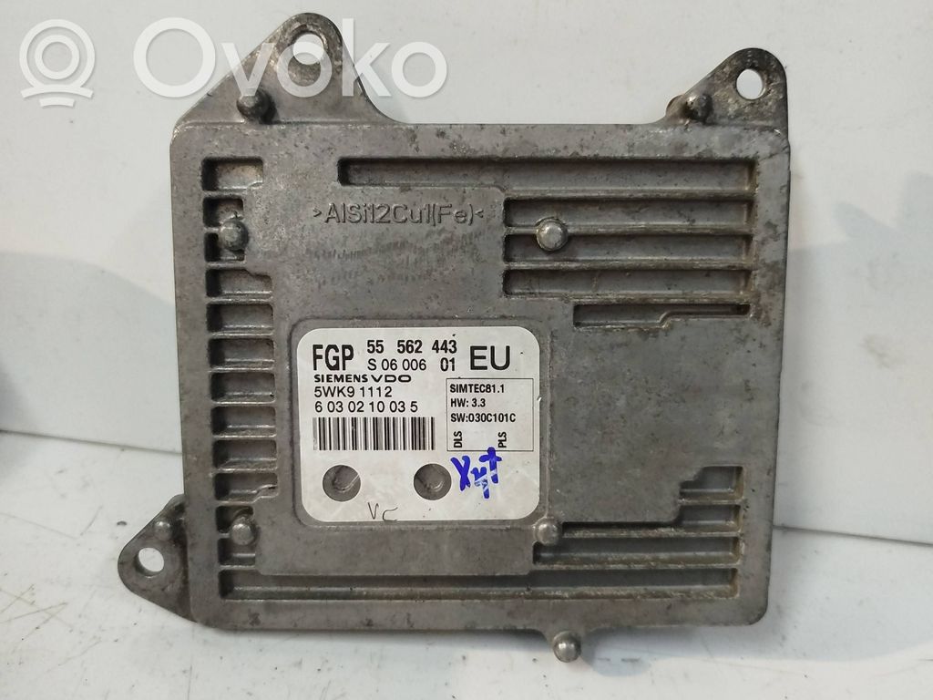 Engine control unit/module   55562443,5WK91112