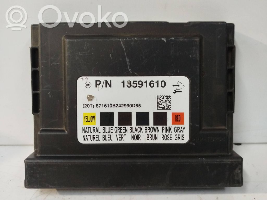 Opel Astra K Module confort 