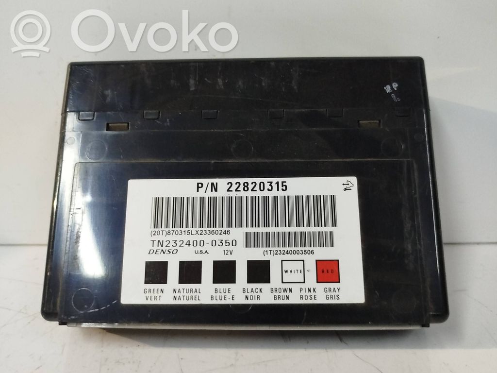 Module confort   22820315,TN2324000350,23240003506