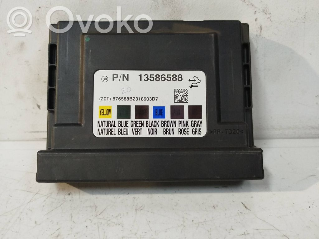 Opel Zafira C Comfort/convenience module 