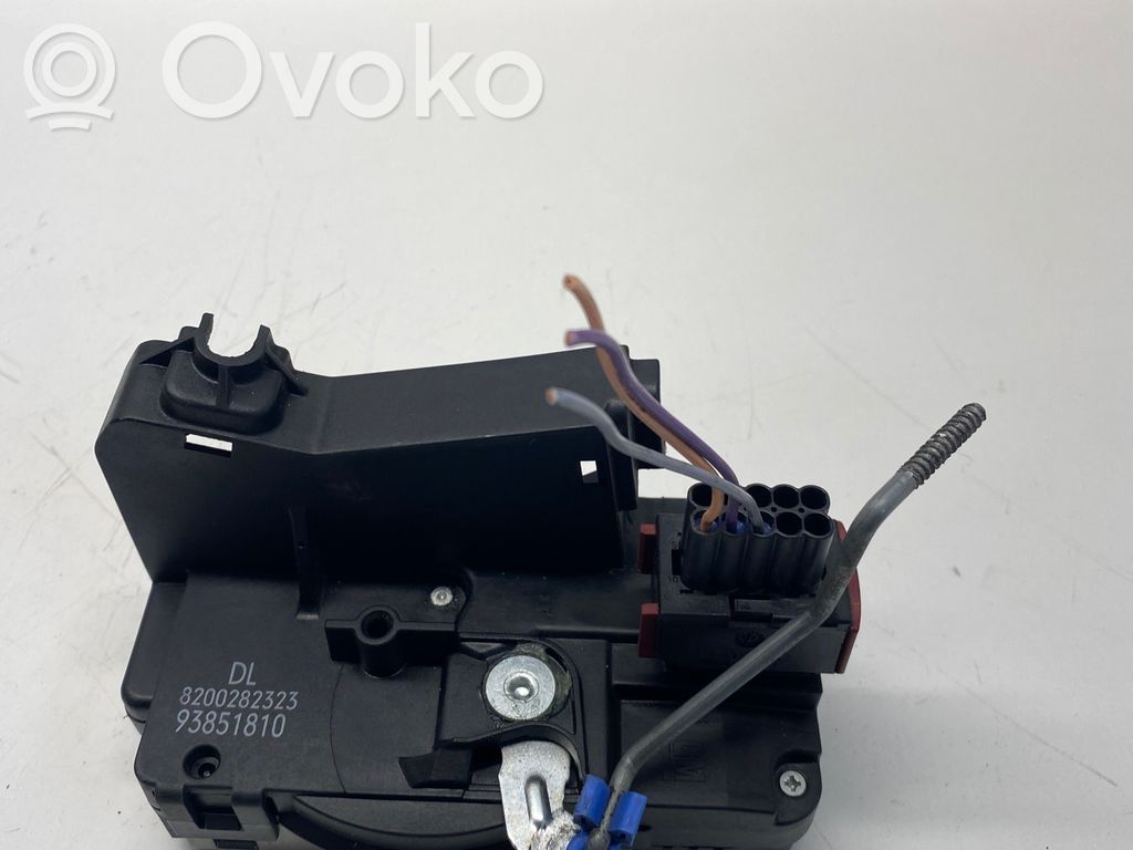 Opel Vivaro Lastausoven lukko 