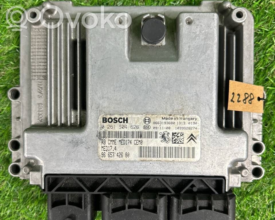 Peugeot 308 Engine control unit/module 