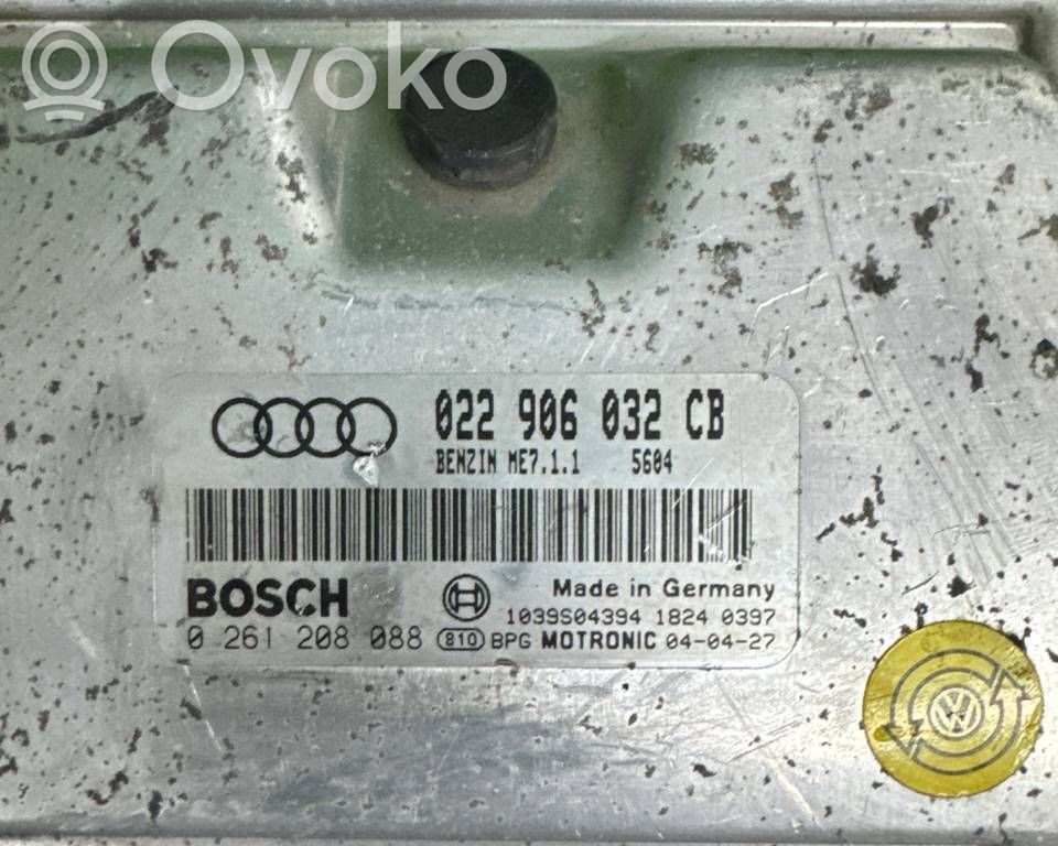 Audi A3 S3 8P Engine control unit/module ECU 