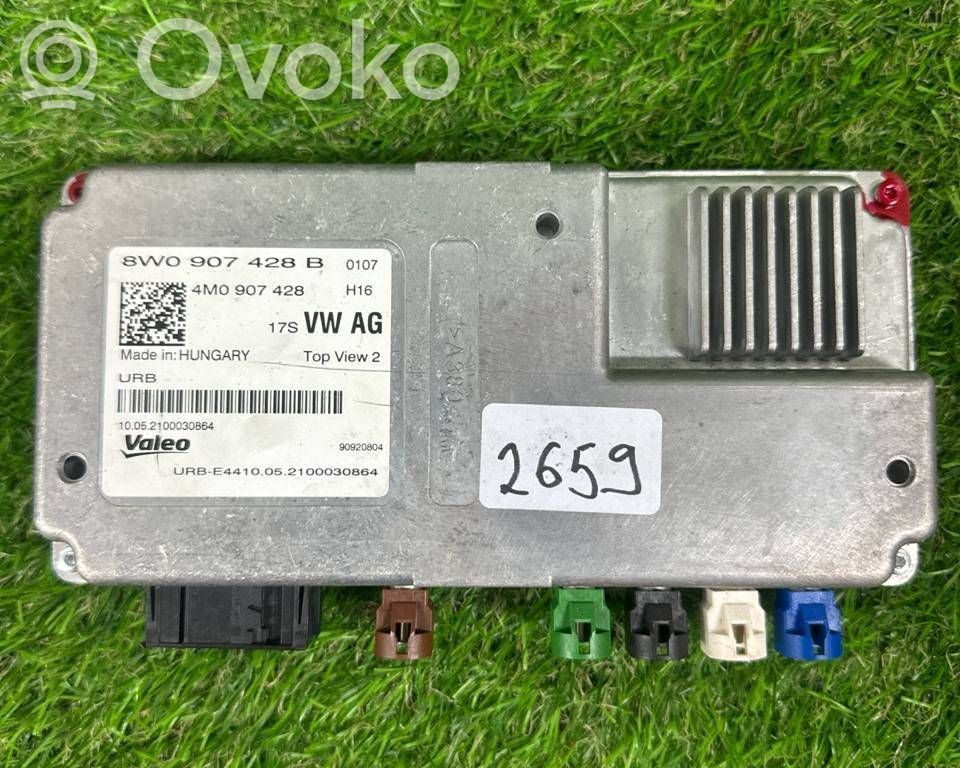 Audi A4 S4 B9 8W Camera control unit module 