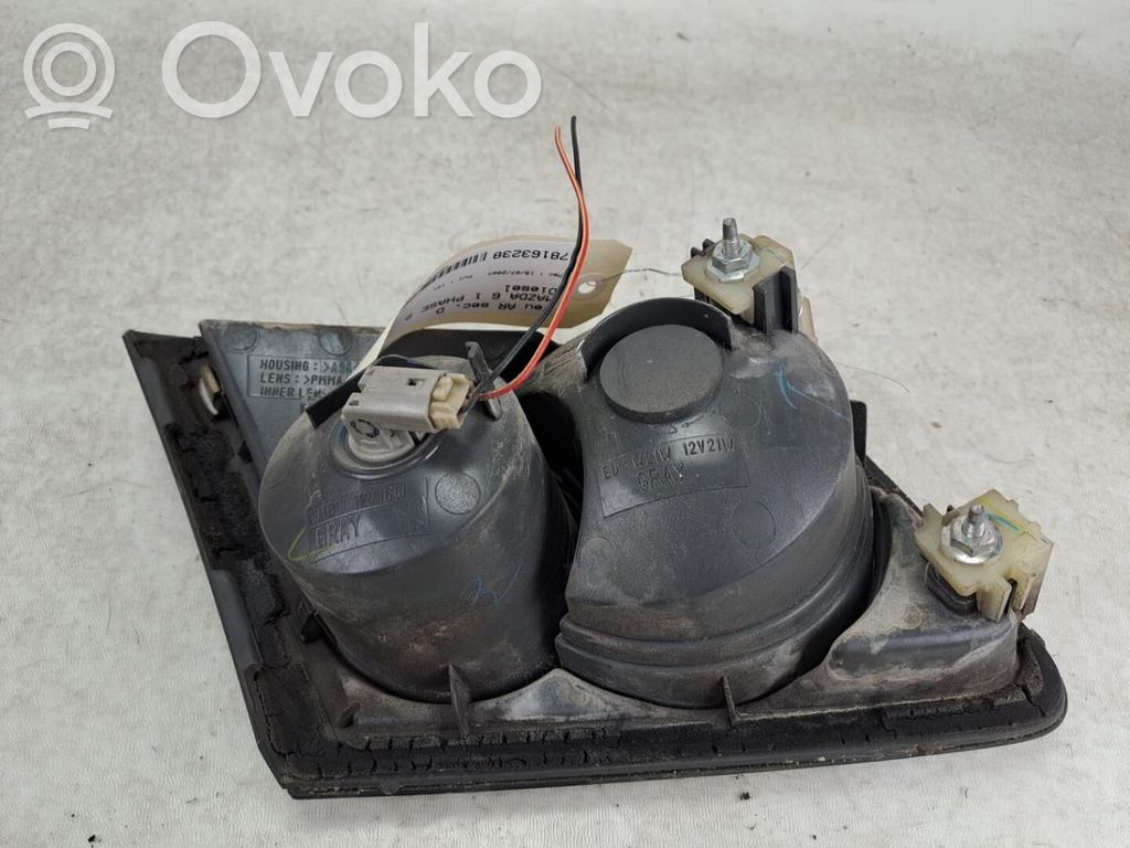 Mazda 6 Tailgate rear/tail lights 