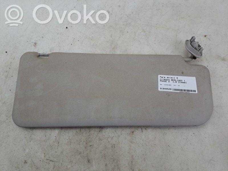 Citroen Berlingo Sun visor 