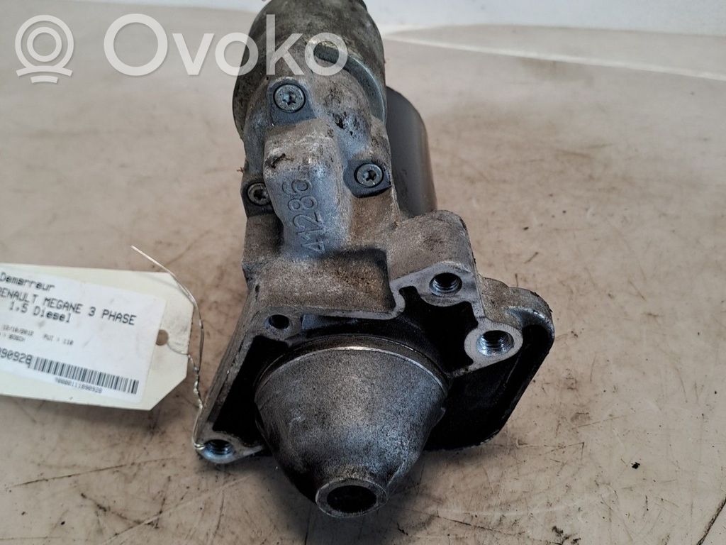 Renault Megane III Electromotor 
