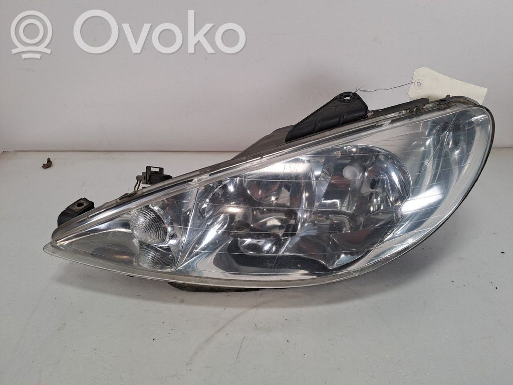 Peugeot 206 Faro/fanale 