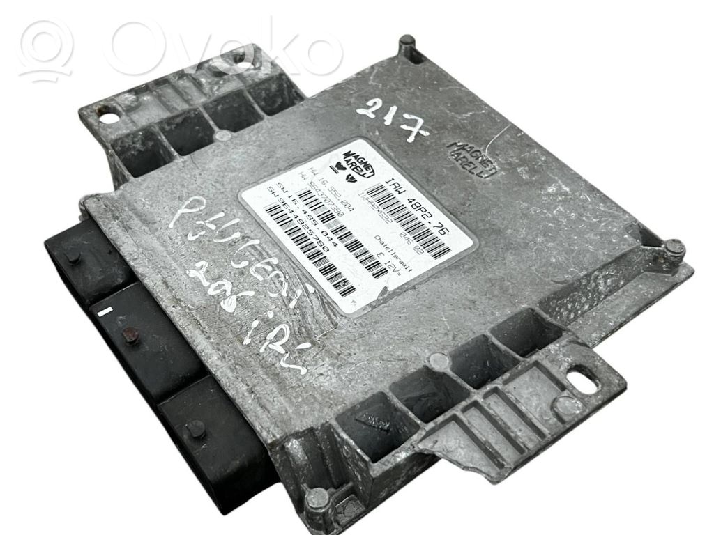 Engine control unit/module   IAW48P276,9643707380,9644925780,16552004