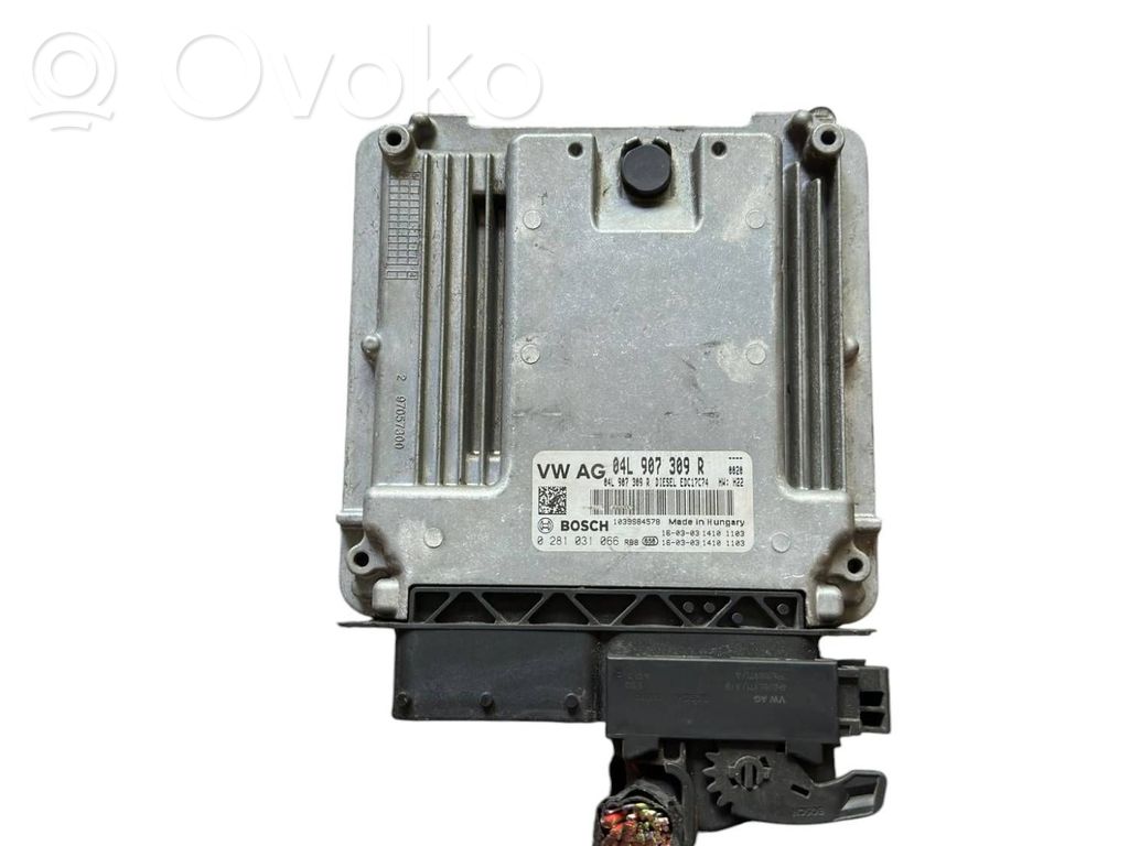 Engine control unit/module   04L907309R,0281031066