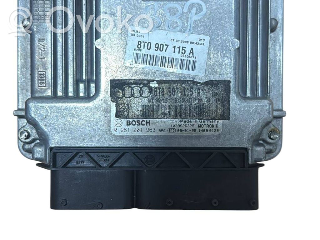 Audi A5 8T 8F Unidad de control/módulo del motor 