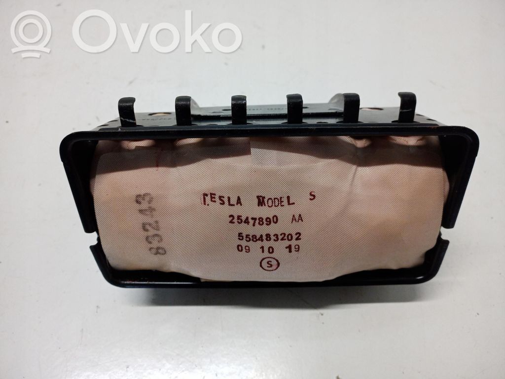 Tesla Model S Poduszka powietrzna Airbag pasażera 