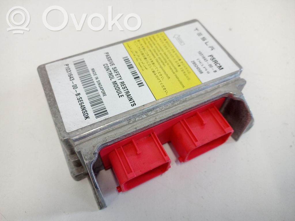 Airbag control unit/module   103164300B