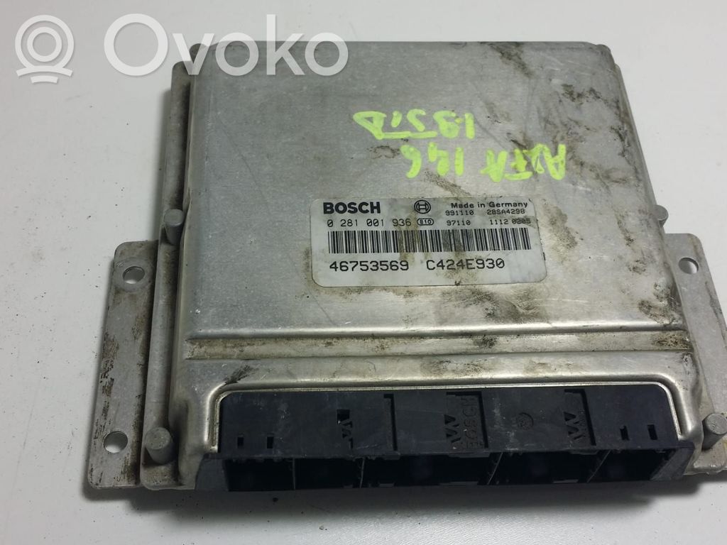 Engine control unit/module   0281001936,0281001936