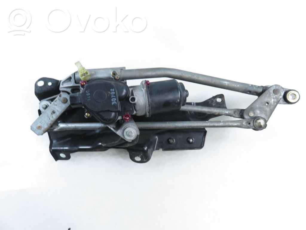 Front wiper linkage
