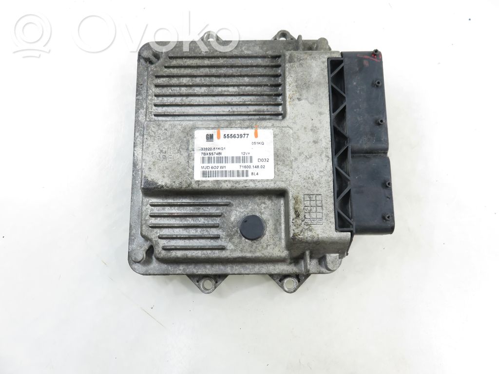 Opel Agila B Engine control unit/module 