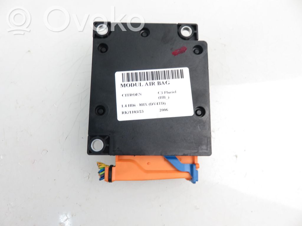 Citroen C3 Pluriel Airbag control unit/module 