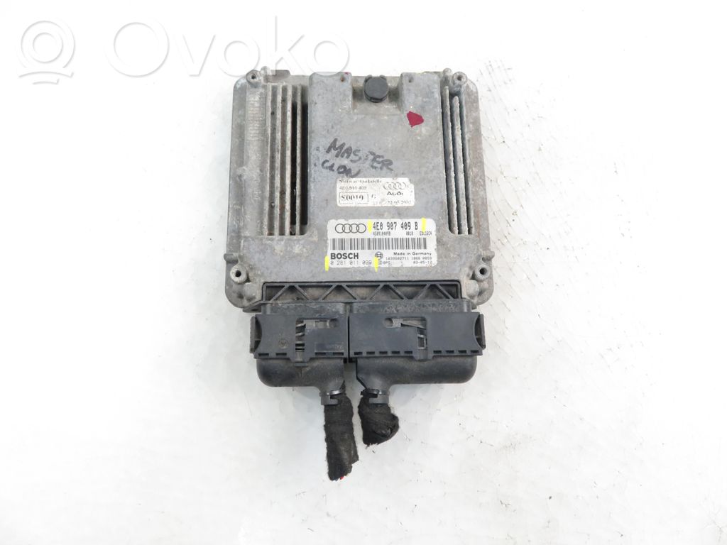 Engine control unit/module   0281011099,4E0907409B,0281011099,4E0907409B