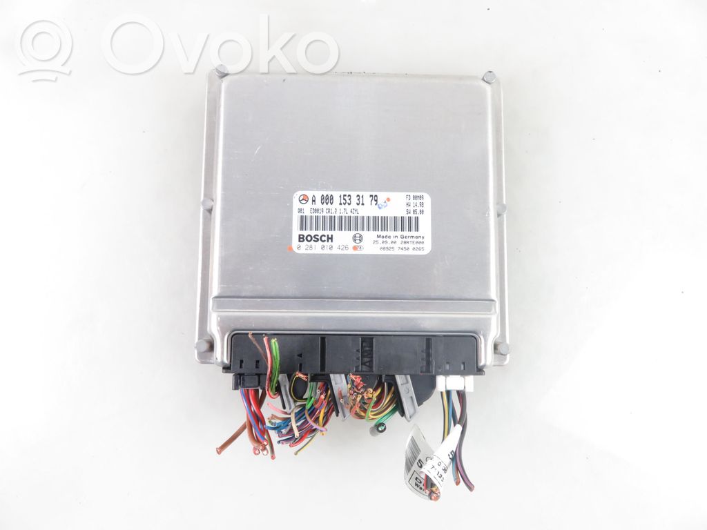 Engine control unit/module   0281010426,A0001533179,0281010426,A0001533179