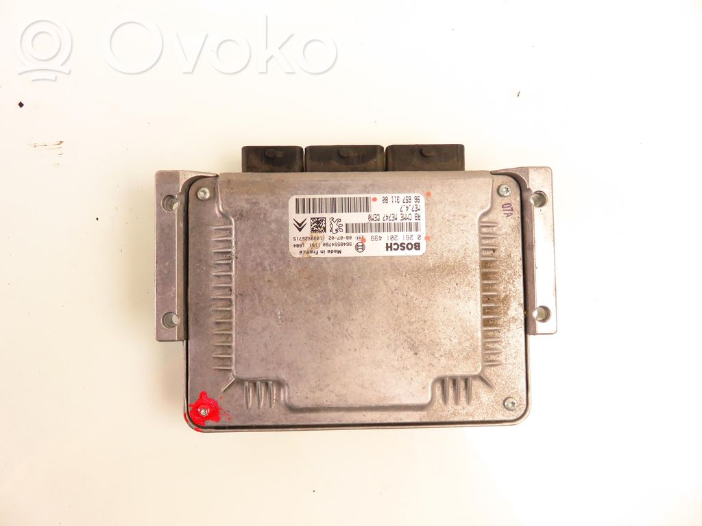 Engine control unit/module   9665731180,0261201499,0261201499,9665731180