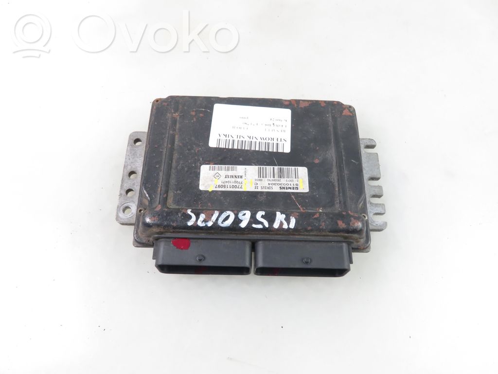 Renault Clio II Engine control unit/module 