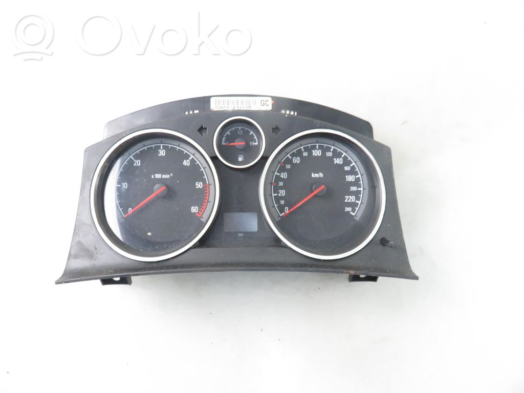 Opel Astra H Speedometer (instrument cluster) 