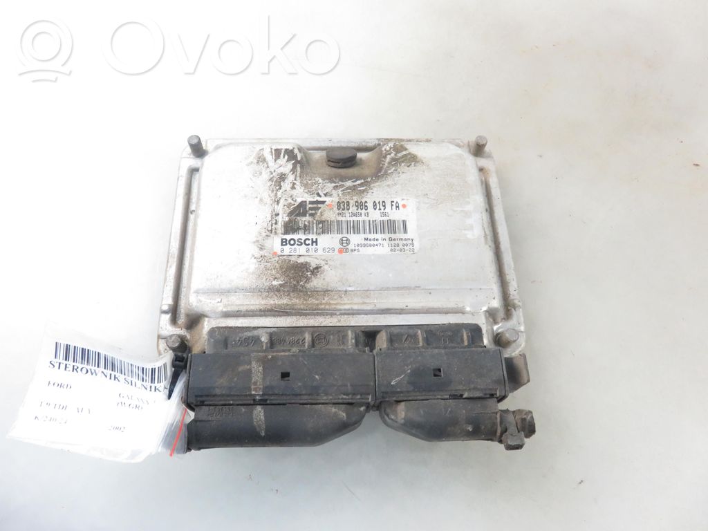 Unitate/modul de control motor   0281010629,038906019FA,0281010629,038906019FA