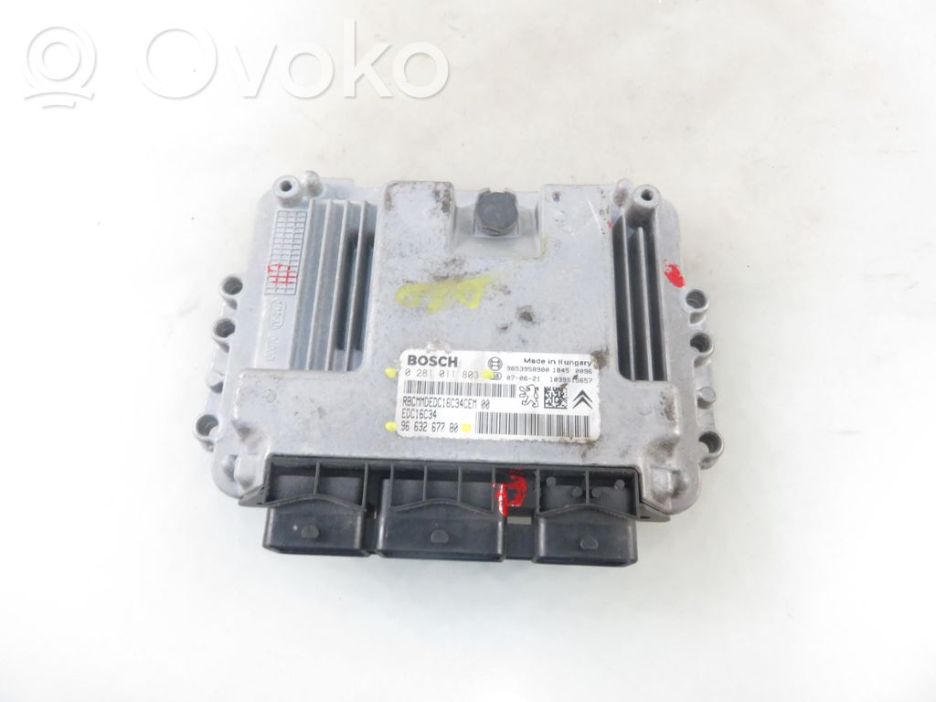 Peugeot 307 Engine control unit/module 
