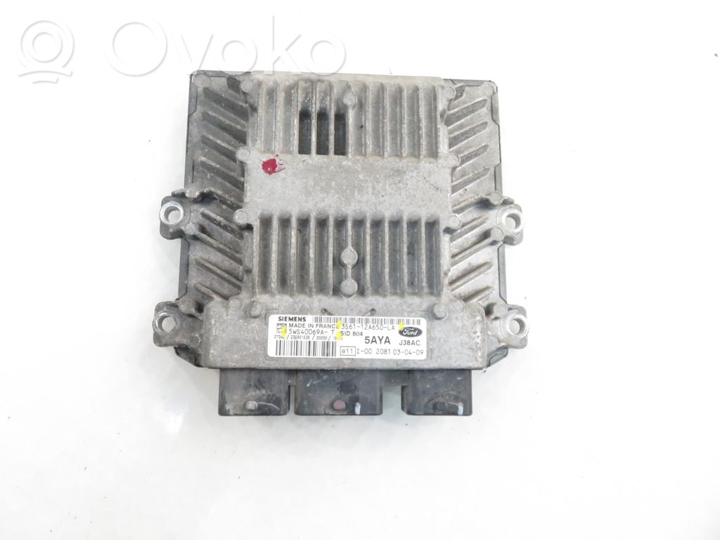 Engine control unit/module   5WS40069AT,3S6112A650LA,3S6112A650LA,5WS40069AT