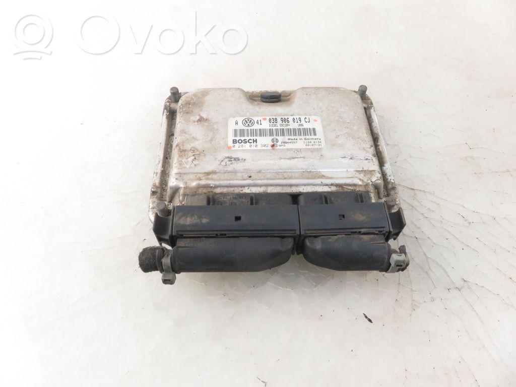 Sterownik / Moduł ECU   02810010302,038906019CJ,02810010302,038906019CJ