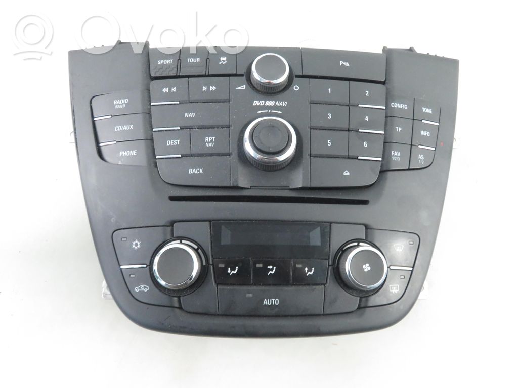 Opel Insignia A Interruptor de control del ventilador interior 