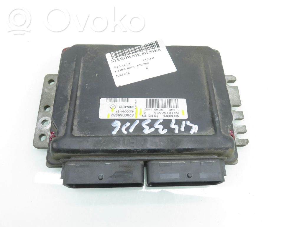 Renault Clio II Engine control unit/module 