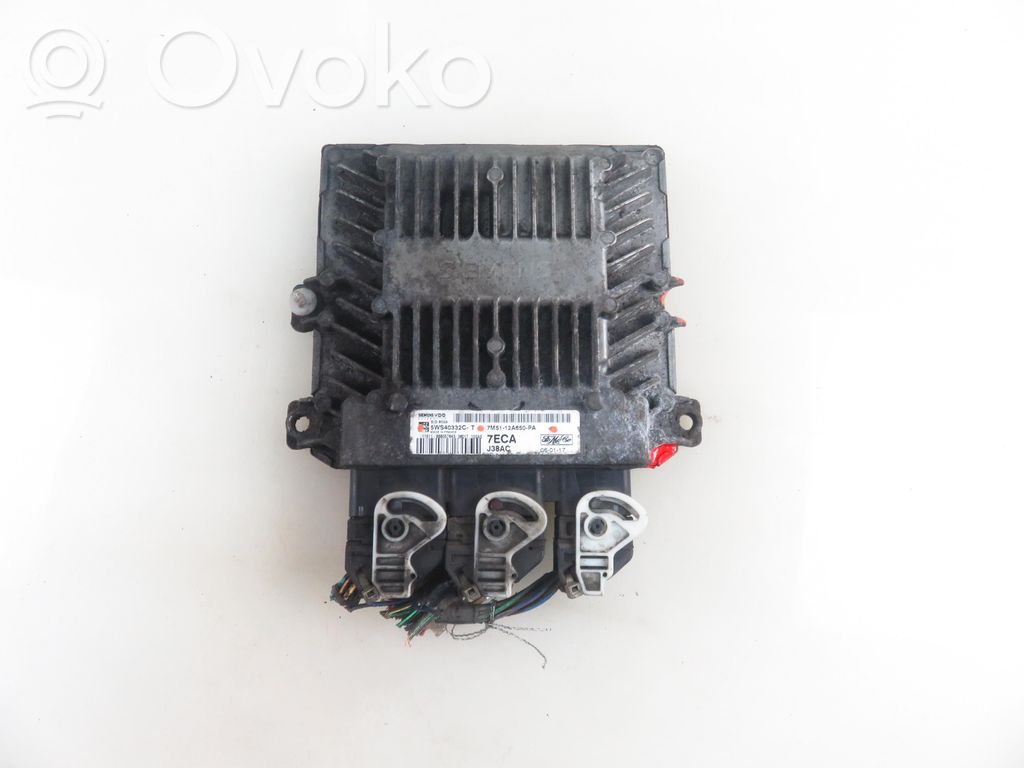 Engine control unit/module   5WS40332CT,7M5112A650PA,5WS40332CT,7M5112A650PA