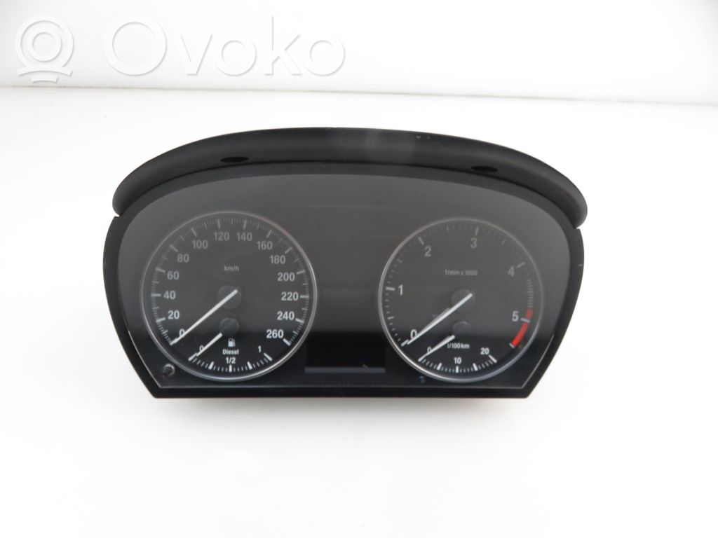 BMW 3 E90 E91 Speedometer (instrument cluster) 